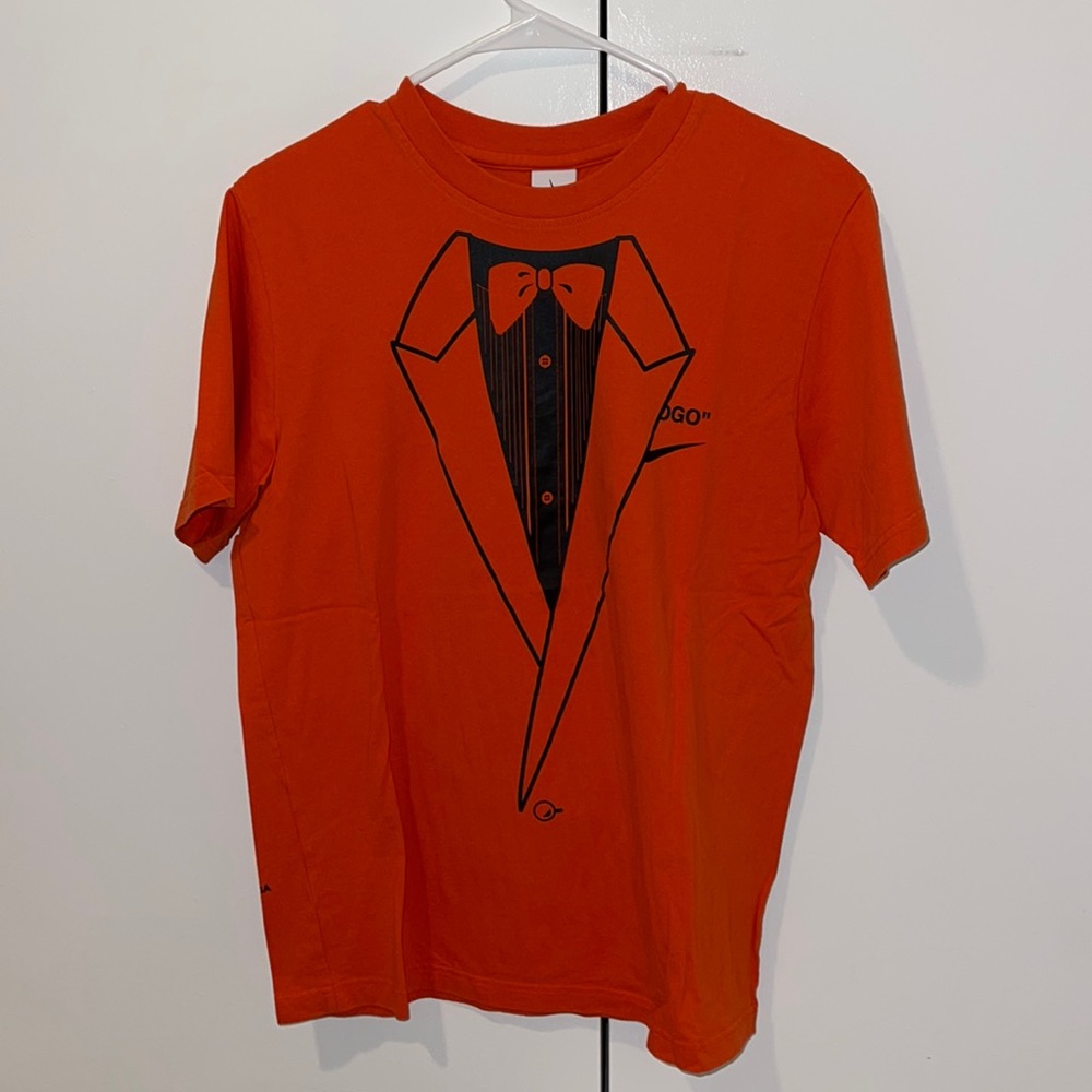 Mens OFF-WHITE x Nike NRG A6 Tee / Size: M / Color: Orange